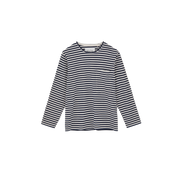 Aiayu W LS Shirt Navy Stripe / XS Circular LS