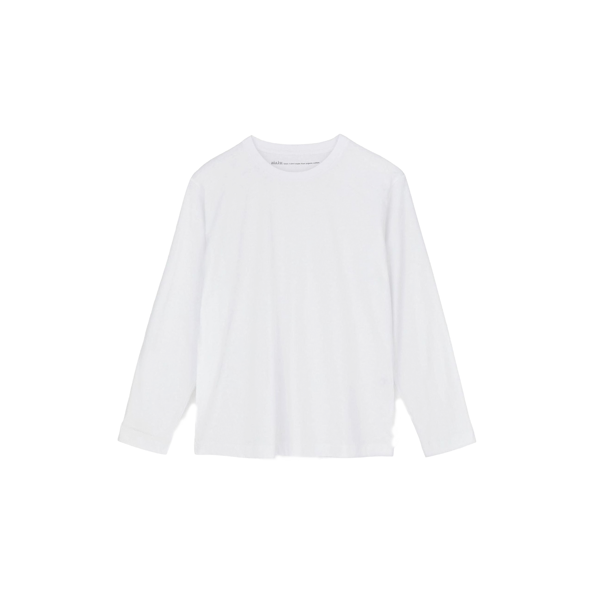 Aiayu W LS T-Shirt White / XS LS Cotton Tee