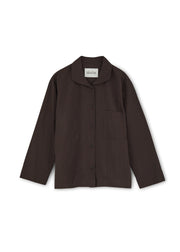 Aiayu W Pajama Brown Stripe / XS Julio Shirt Petite