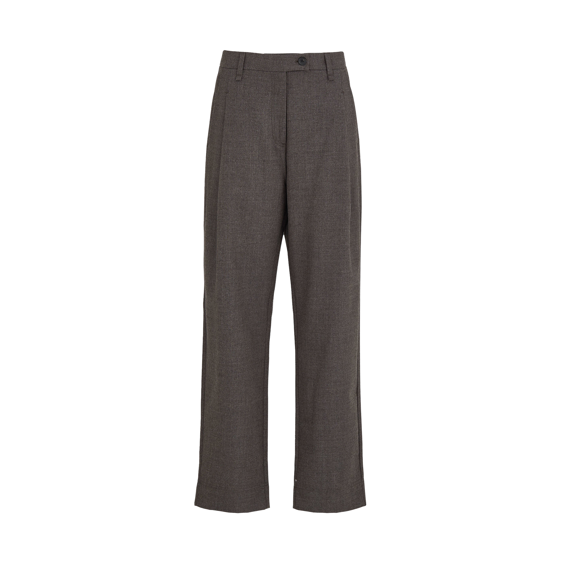 Aiayu W Pants Brownie Melange / XS Balder Fine Wool Pant