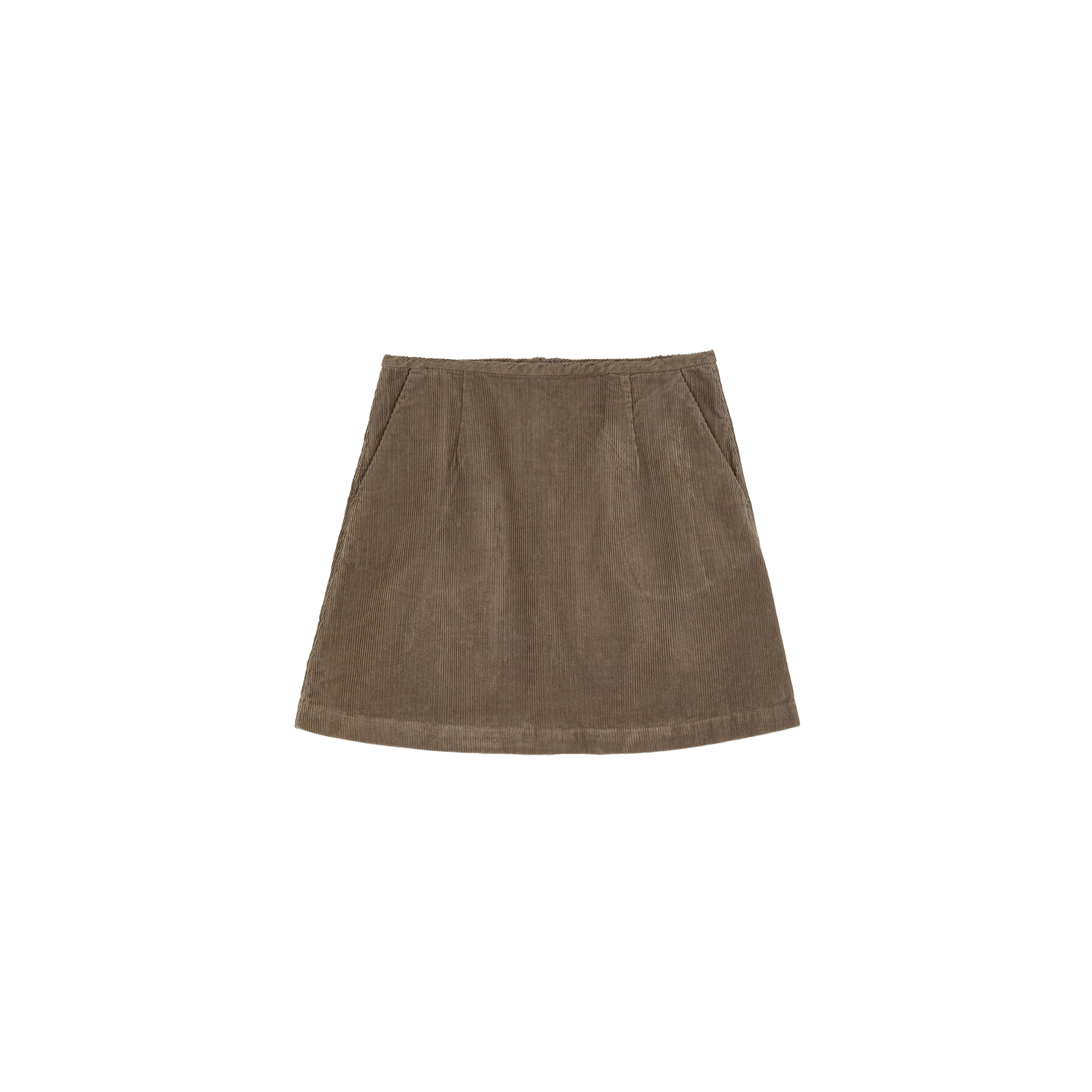 Aiayu W Skirt Brown / XS Corduroy Mini Skirt