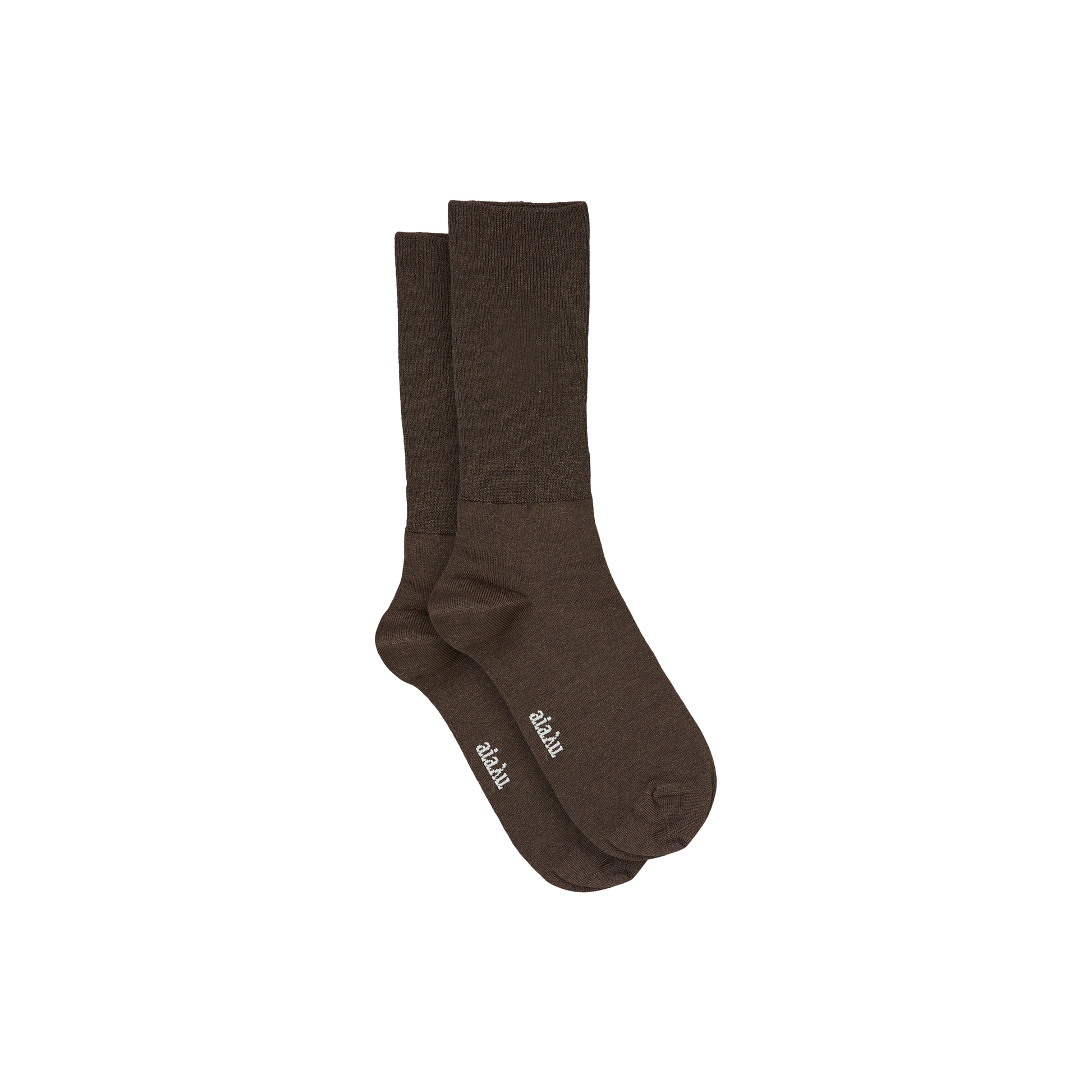 Aiayu W Socks Brown / 36-38 Silk Socks