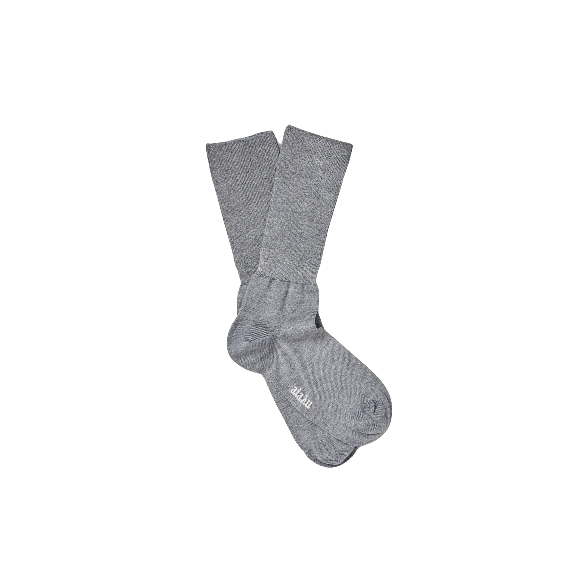 Aiayu W Socks Grey Melange / 36-38 Silk Socks