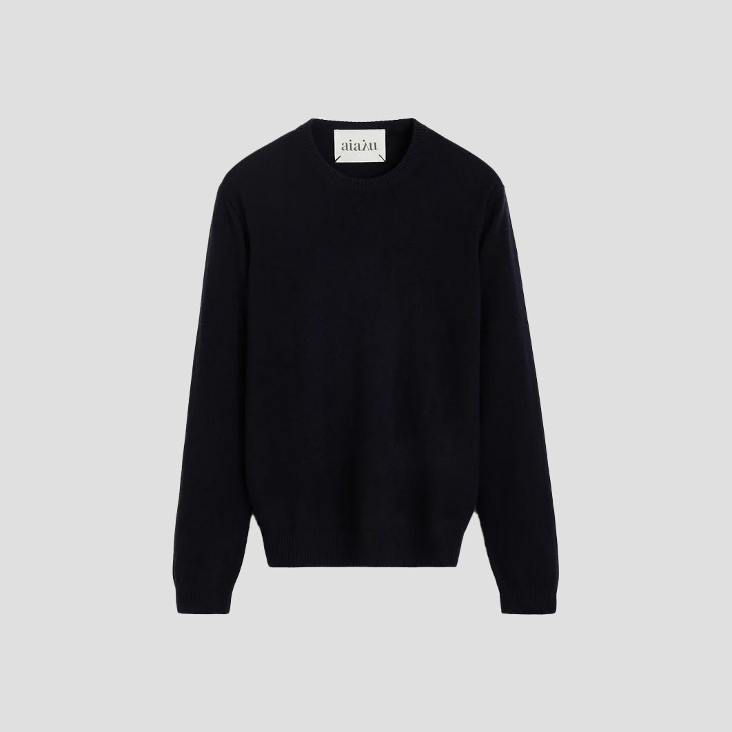Aiayu W Sweater Black Blue / XS Leonardo Cashmere Sweater