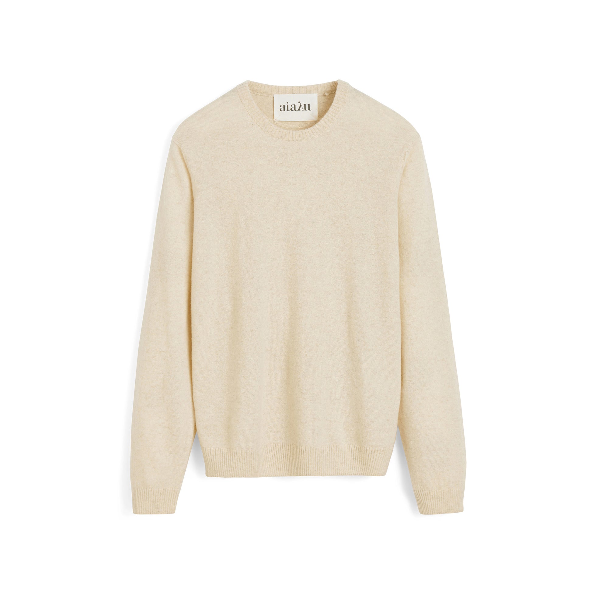 Aiayu W Sweater Pure Ecru / XS Leonardo Cashmere Sweater