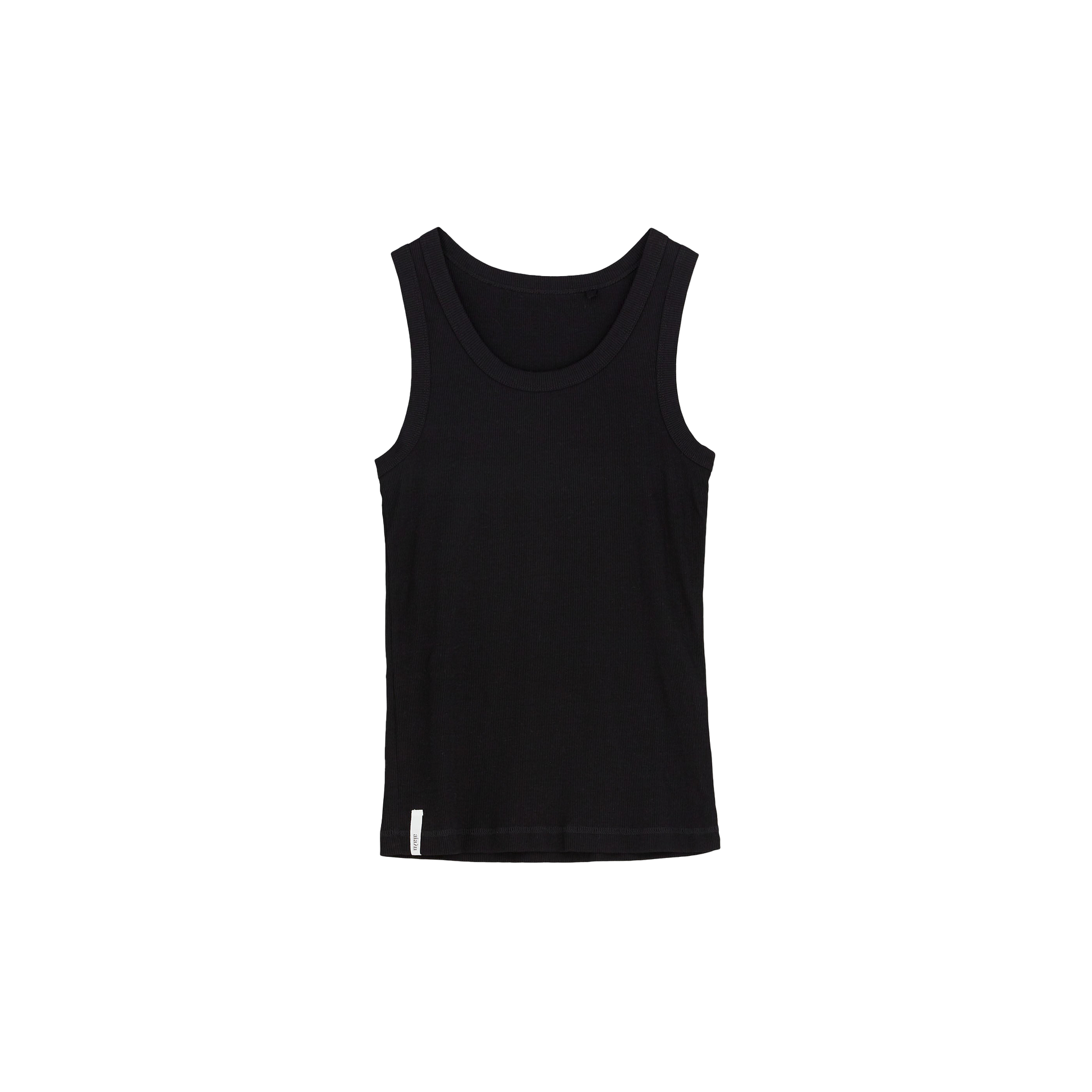 Aiayu W Tank Black / XS Rib Tank