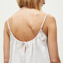 Aiayu W Top Strap Top Long Seersucker