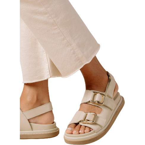 Alohas W Sandals Harper Sandal, Cream