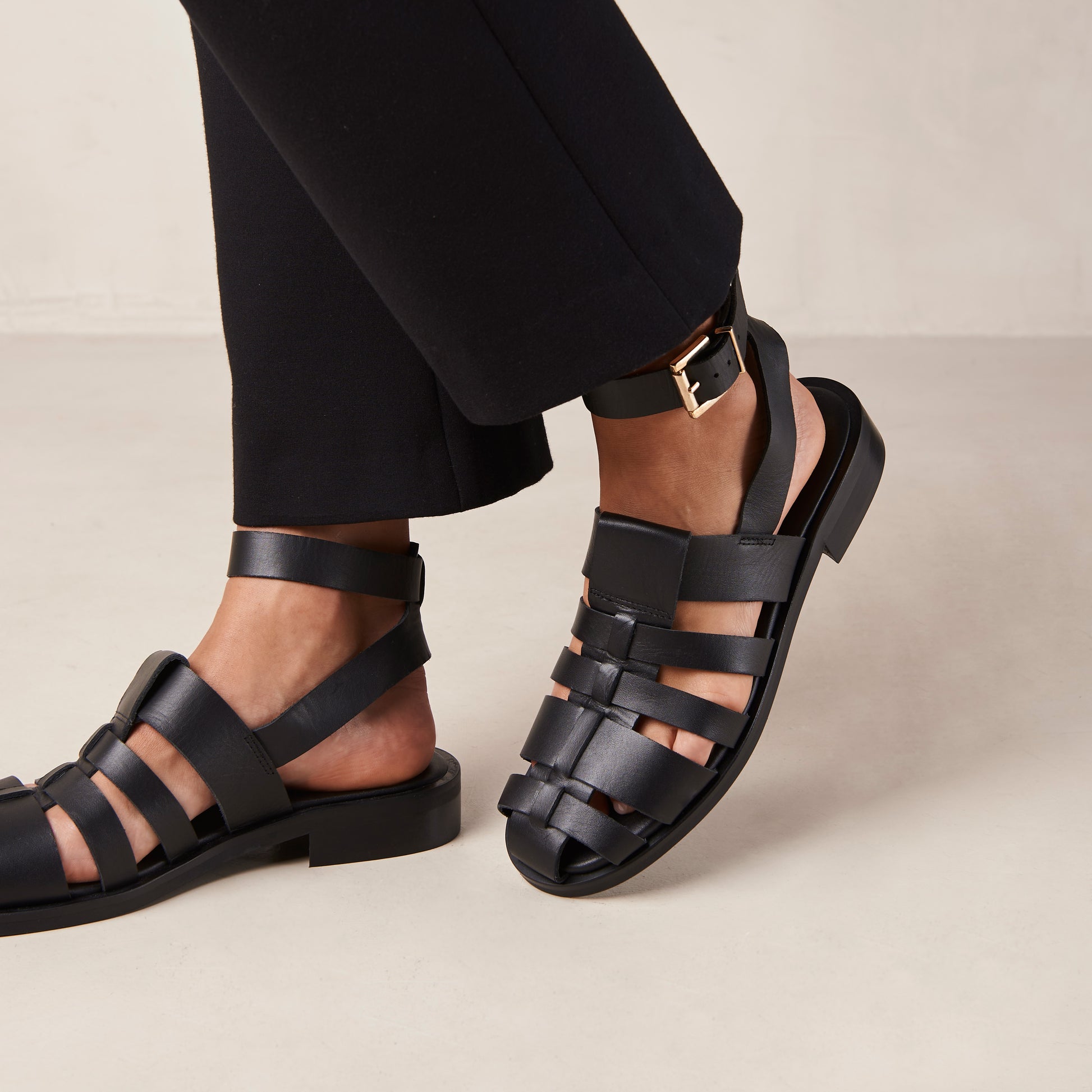 Alohas W Sandals Perry Sandal, Black