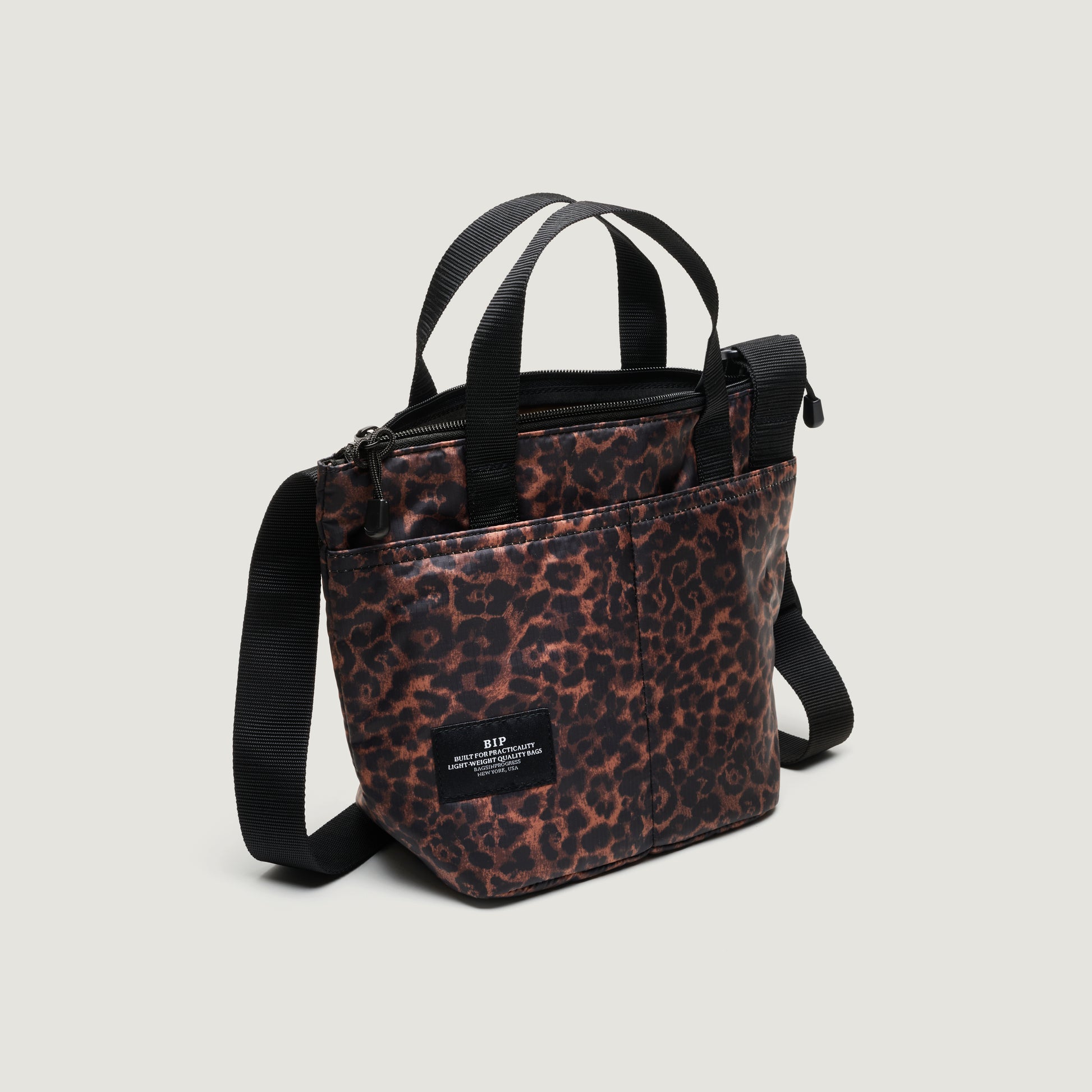 Bags In Progress Bags Leopard / ONE SIZE Zipper Duffle Small