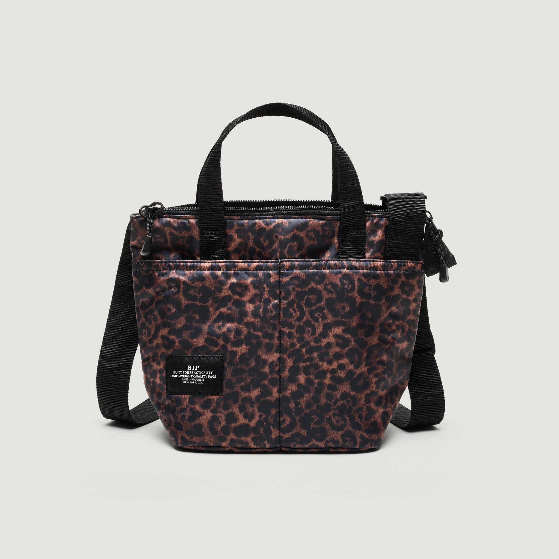 Bags In Progress Bags Leopard / ONE SIZE Zipper Duffle Small