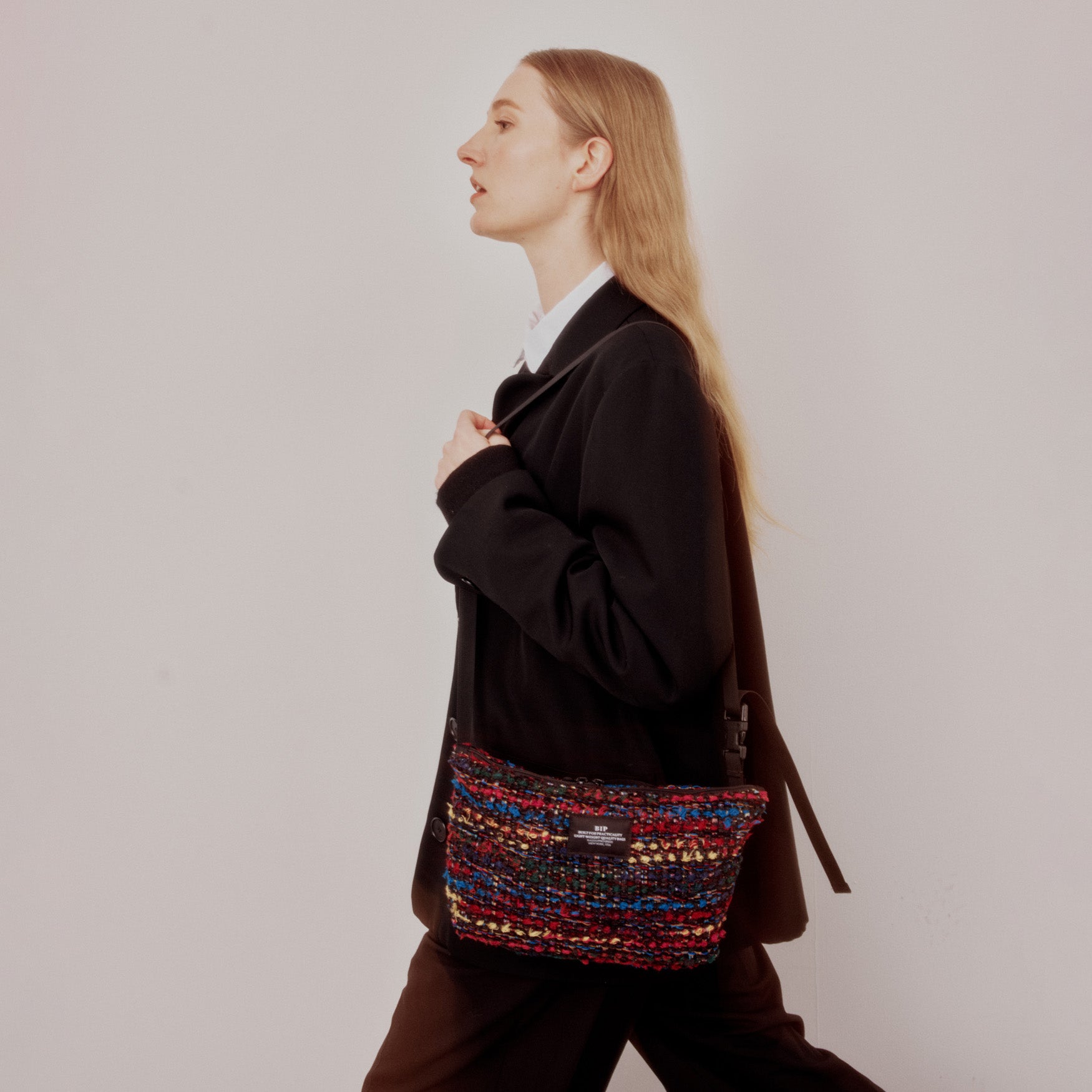 Bags In Progress Bags Multi Tweed / ONE SIZE Fannypack Crossbody