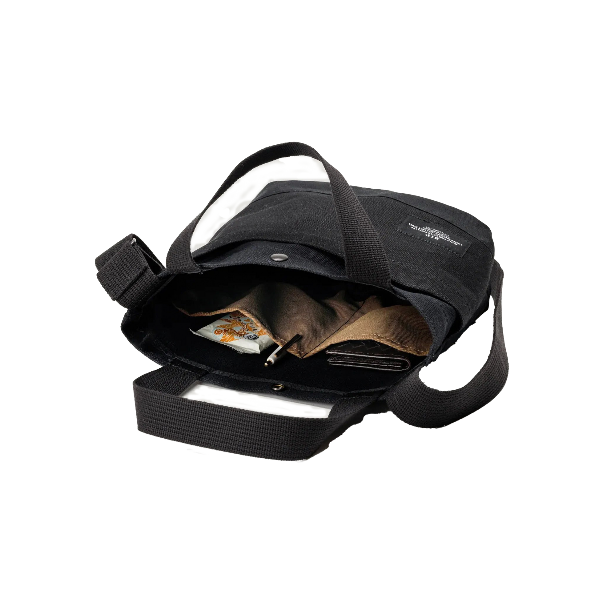 Bags in Progress U Bags Black/Black New York Tote Small