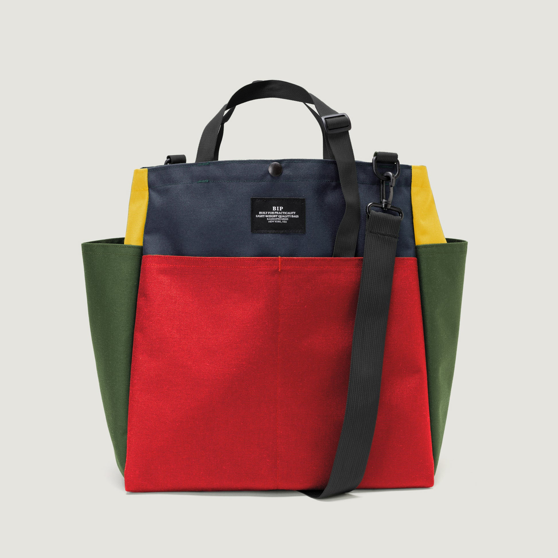 Bags in Progress U Bags Crazy Color Block / One Size Carry All Beach Bag