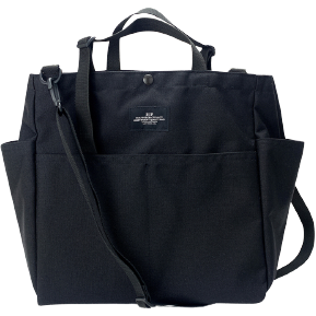 Bags in Progress U Bags One Size Carry All Beach Bag, Black
