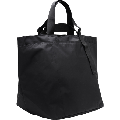 Bags in Progress U Bags One Size Large Double Handle Tote, Black