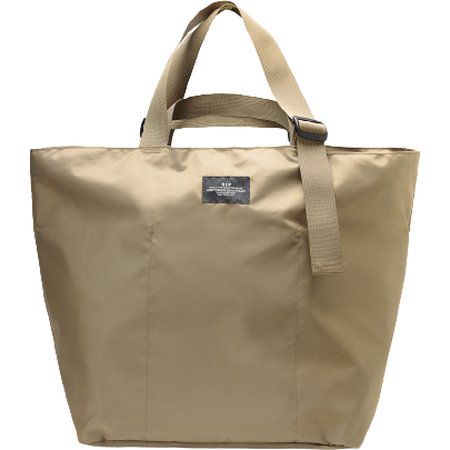 Bags in Progress U Bags One Size Large Double Handle Tote, Khaki
