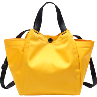 Bags in Progress U Bags One Size Small Side Pocket Tote, Yellow