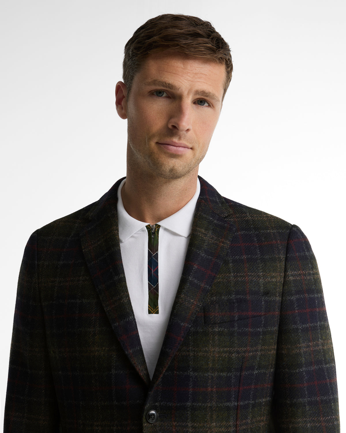 Barbour Blazers Sanders Moons Tartan Blazer - Classic Tartan