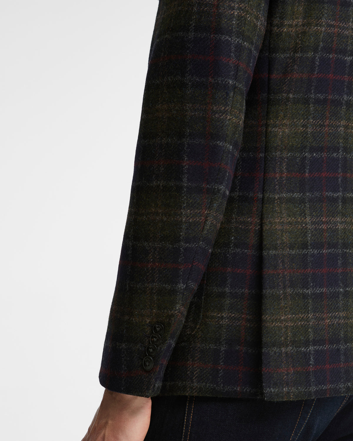 Barbour Blazers Sanders Moons Tartan Blazer - Classic Tartan