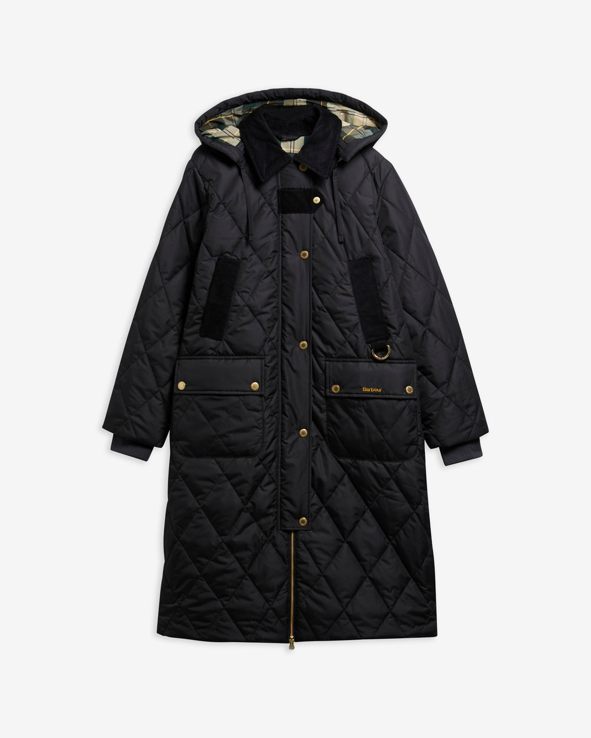 Barbour Coats Rudson Quilted Jacket - Black/Ancient