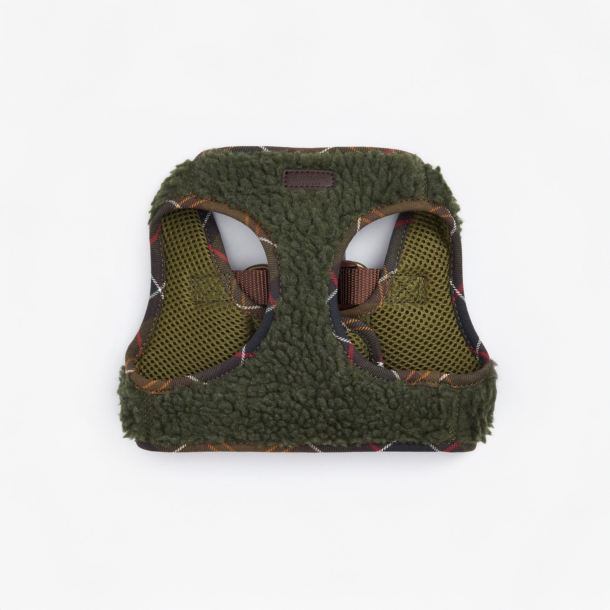 Barbour Dog Coat Olive / L Fleece Harness