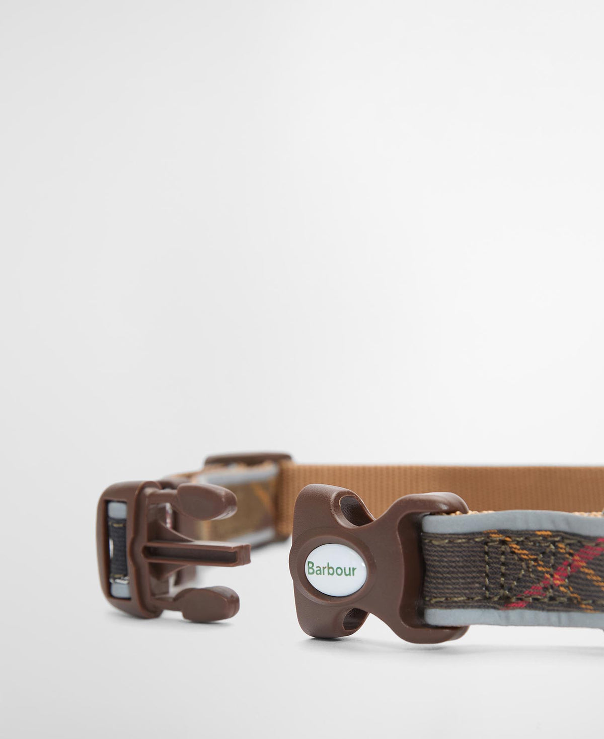 Barbour Dog Reflective Tartan Dog Collar