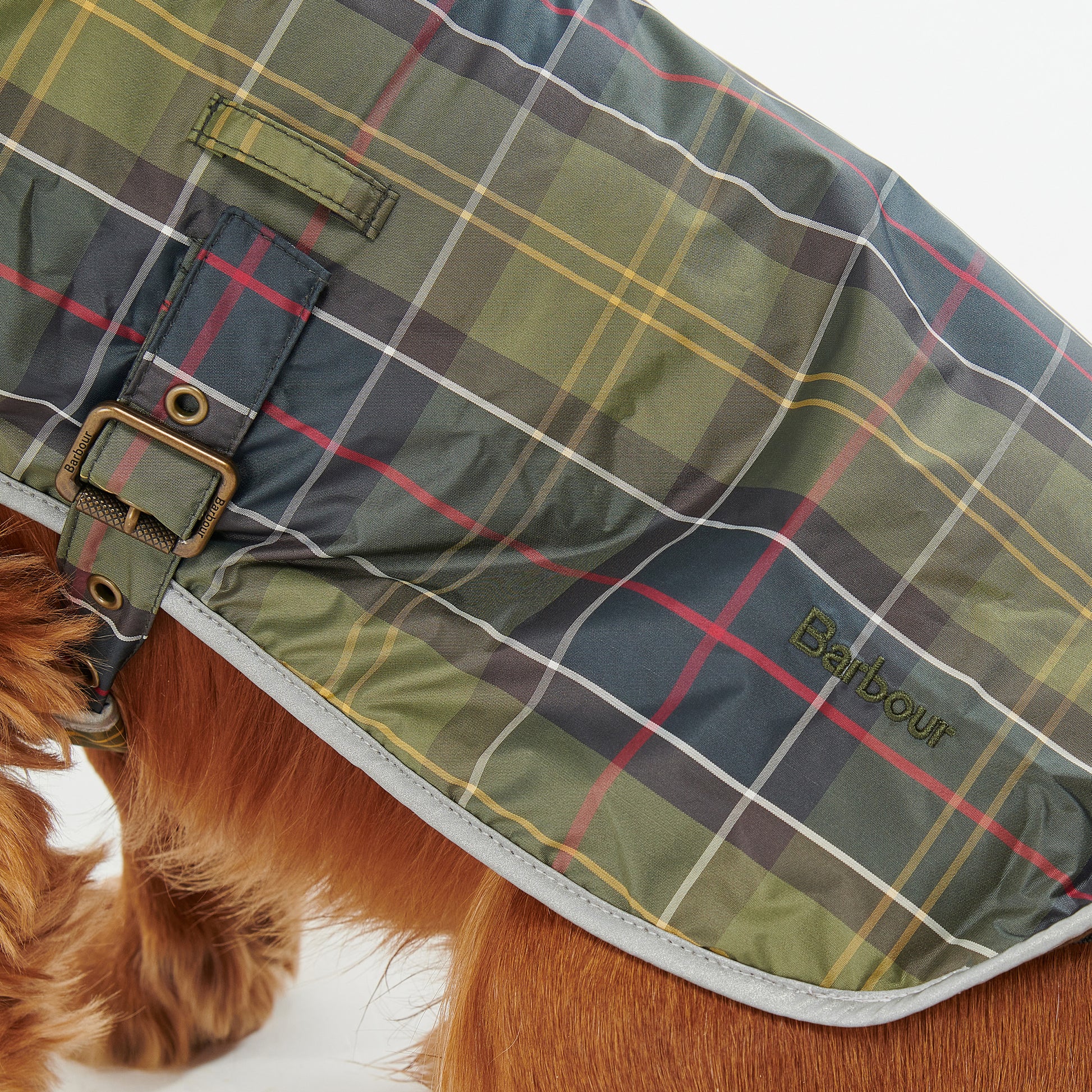 Barbour Dog Tartan Waterproof Dog Coat