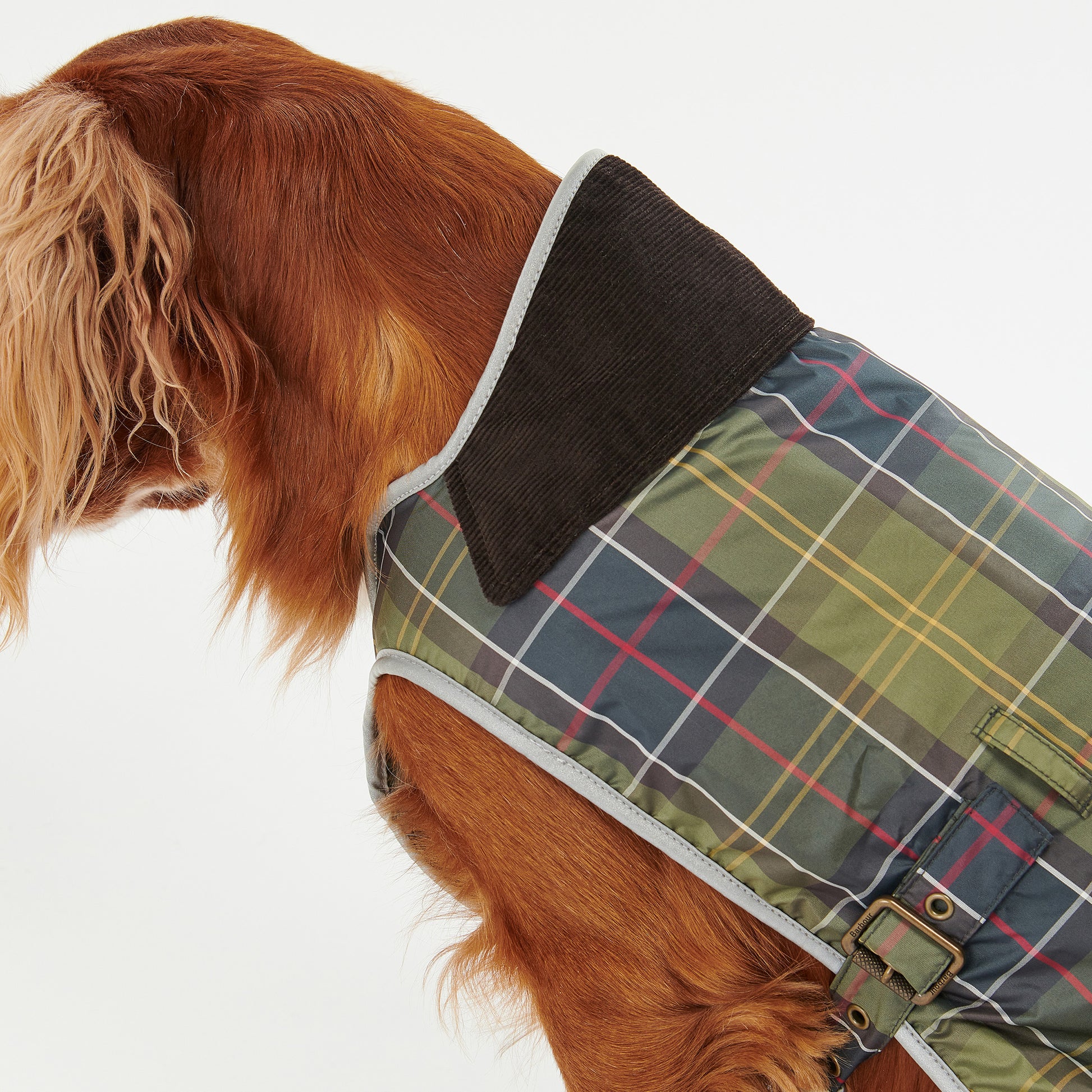 Barbour Dog Tartan Waterproof Dog Coat