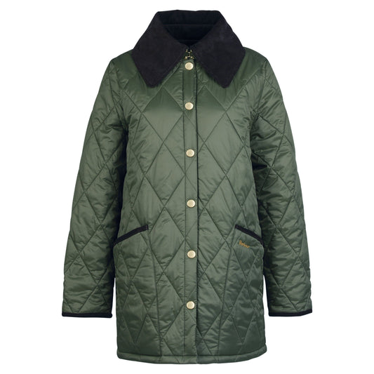 Barbour fw23 W Jacket W Modern Liddesdale Quilted Jacket, Olive