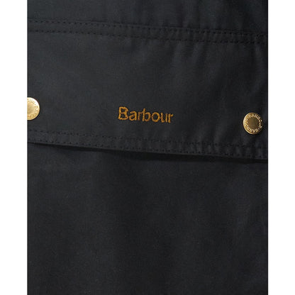 Barbour fw23 W Rain Jacket W Townfield Wax Jacket, Navy/Ancient