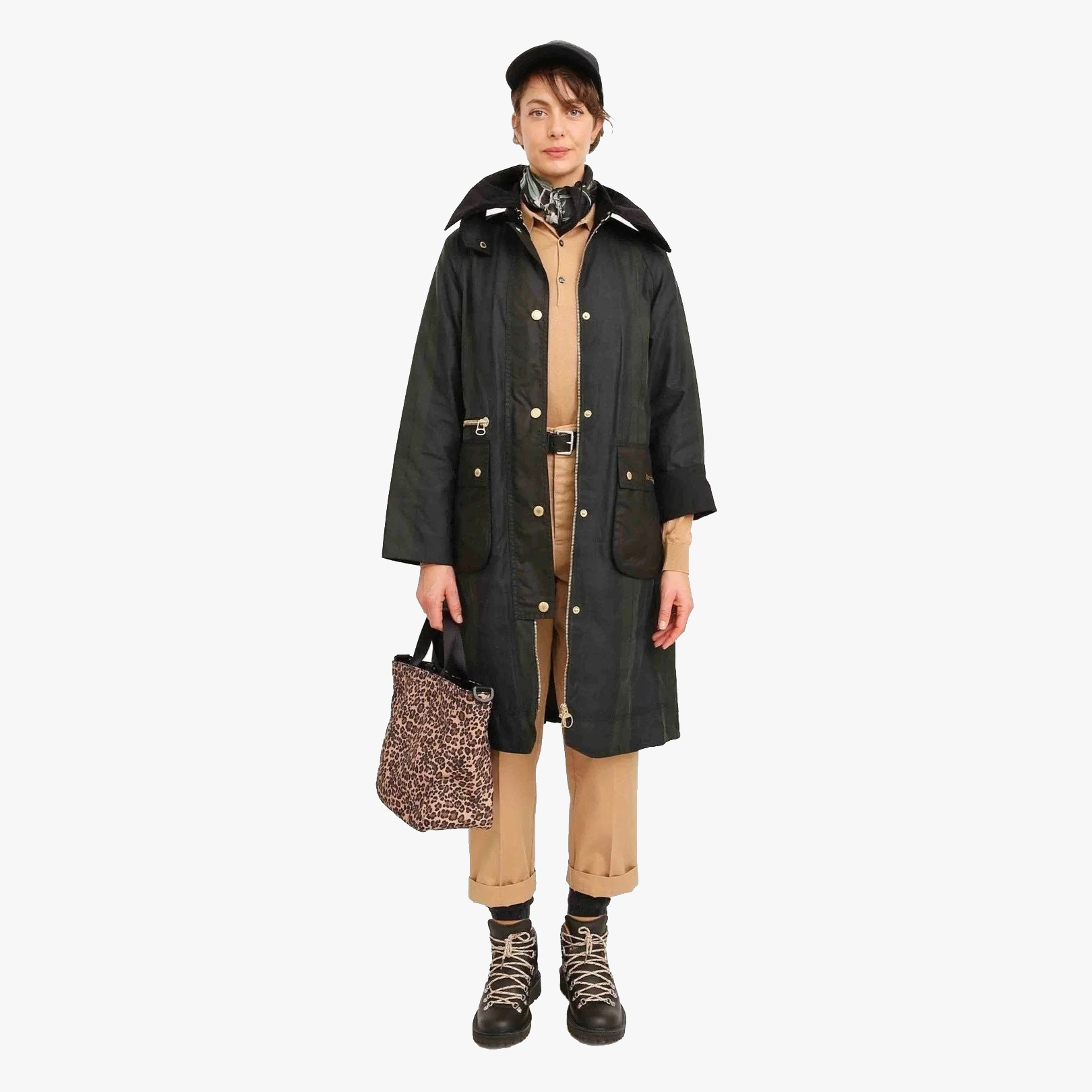 Women's Townfield Wax Jacket, Navy/Ancient