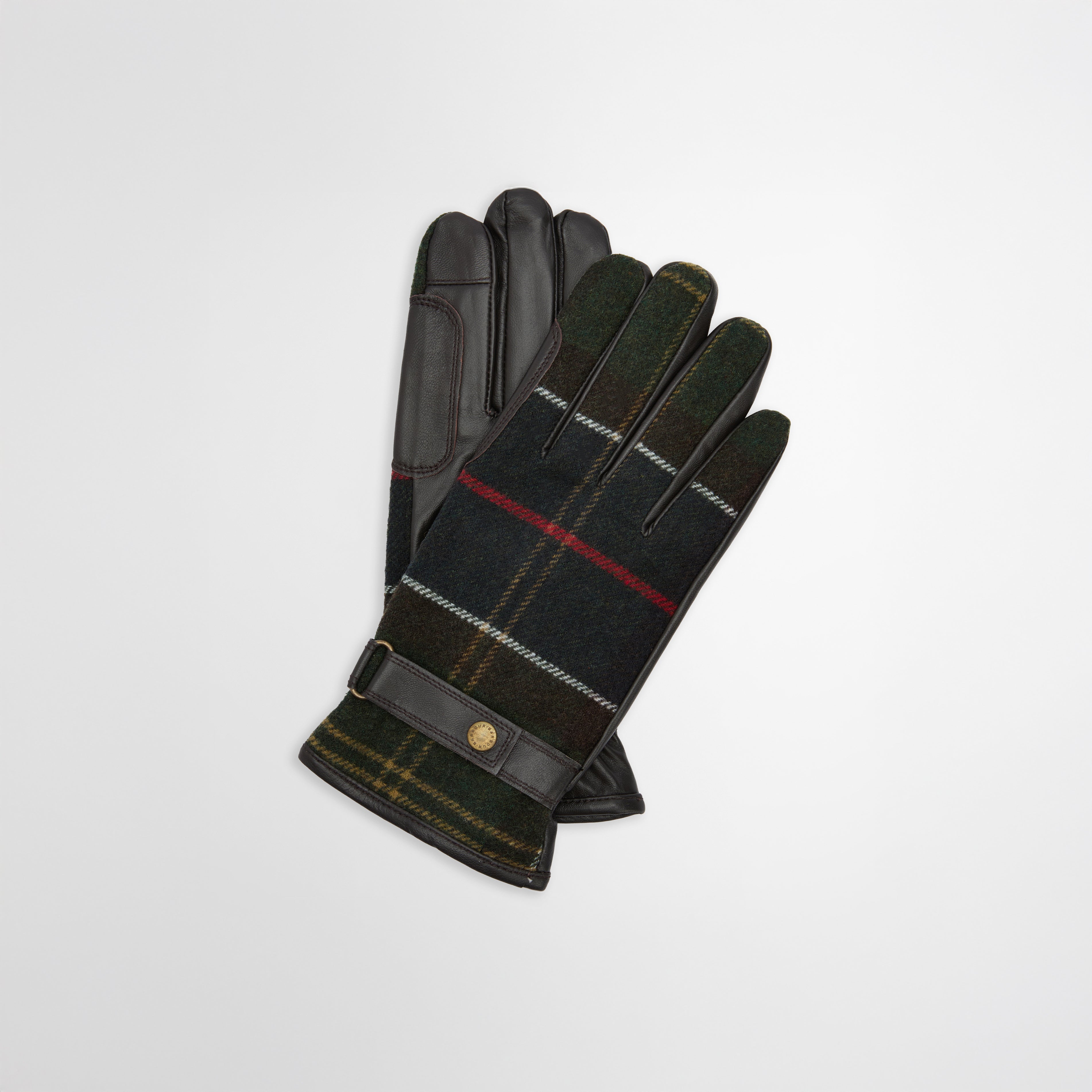 Barbour Gloves Aubrey Waterproof Tartan Gloves