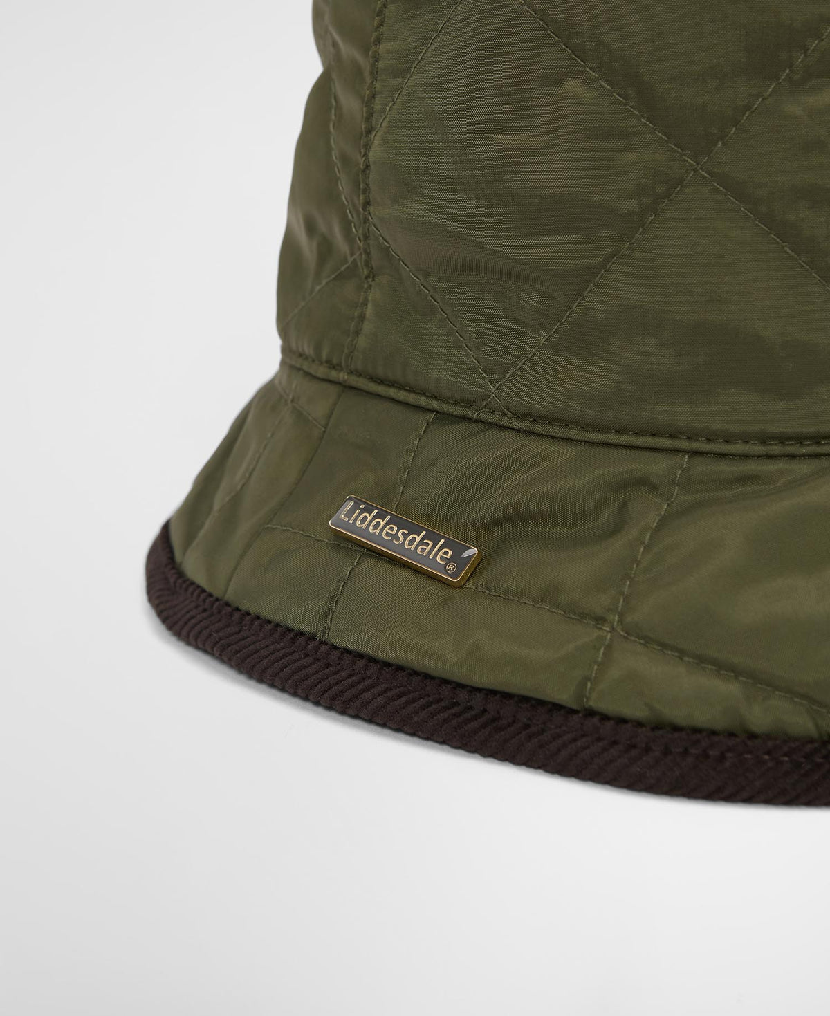 Barbour Hats Liddesdale Reversible Bucket Hat - Olive/Shadow Classic Tartan