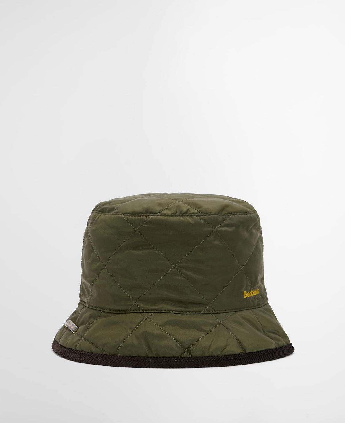 Barbour Hats Liddesdale Reversible Bucket Hat - Olive/Shadow Classic Tartan