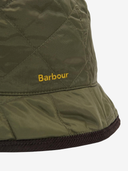 Barbour Hats Liddesdale Reversible Bucket Hat - Olive/Shadow Classic Tartan