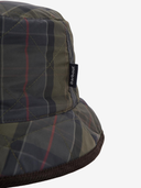 Barbour Hats Liddesdale Reversible Bucket Hat - Olive/Shadow Classic Tartan