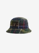 Barbour Hats S Field Fleece Bucket Hat - Classic Tartan/Black