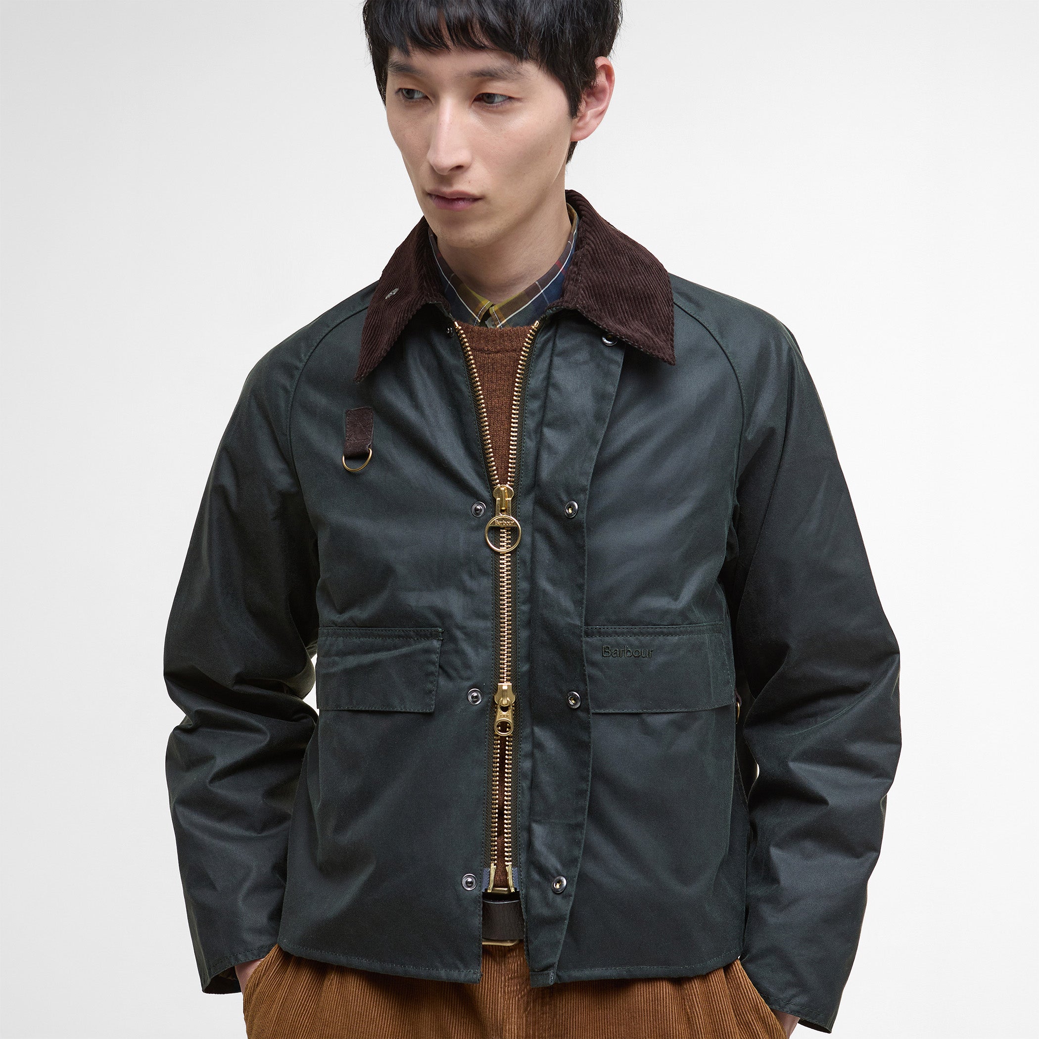 Barbour Jacket Spey Wax Jacket - Sage