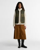 Barbour Jackets Nunwell Reversible Quilted Liner - Olive/Fern/Ancient