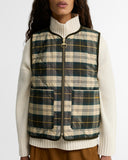 Barbour Jackets Nunwell Reversible Quilted Liner - Olive/Fern/Ancient