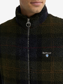 Barbour Jackets Tartan Fleece Zip Through Sweatshirt - Shadow Classic Tartan