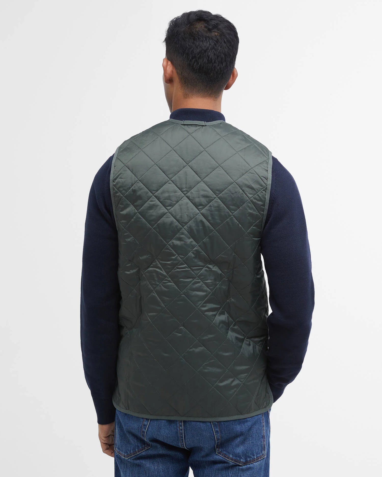 Barbour Liners Quilted Waistcoat/Zip-In Liner - Olive/Classic