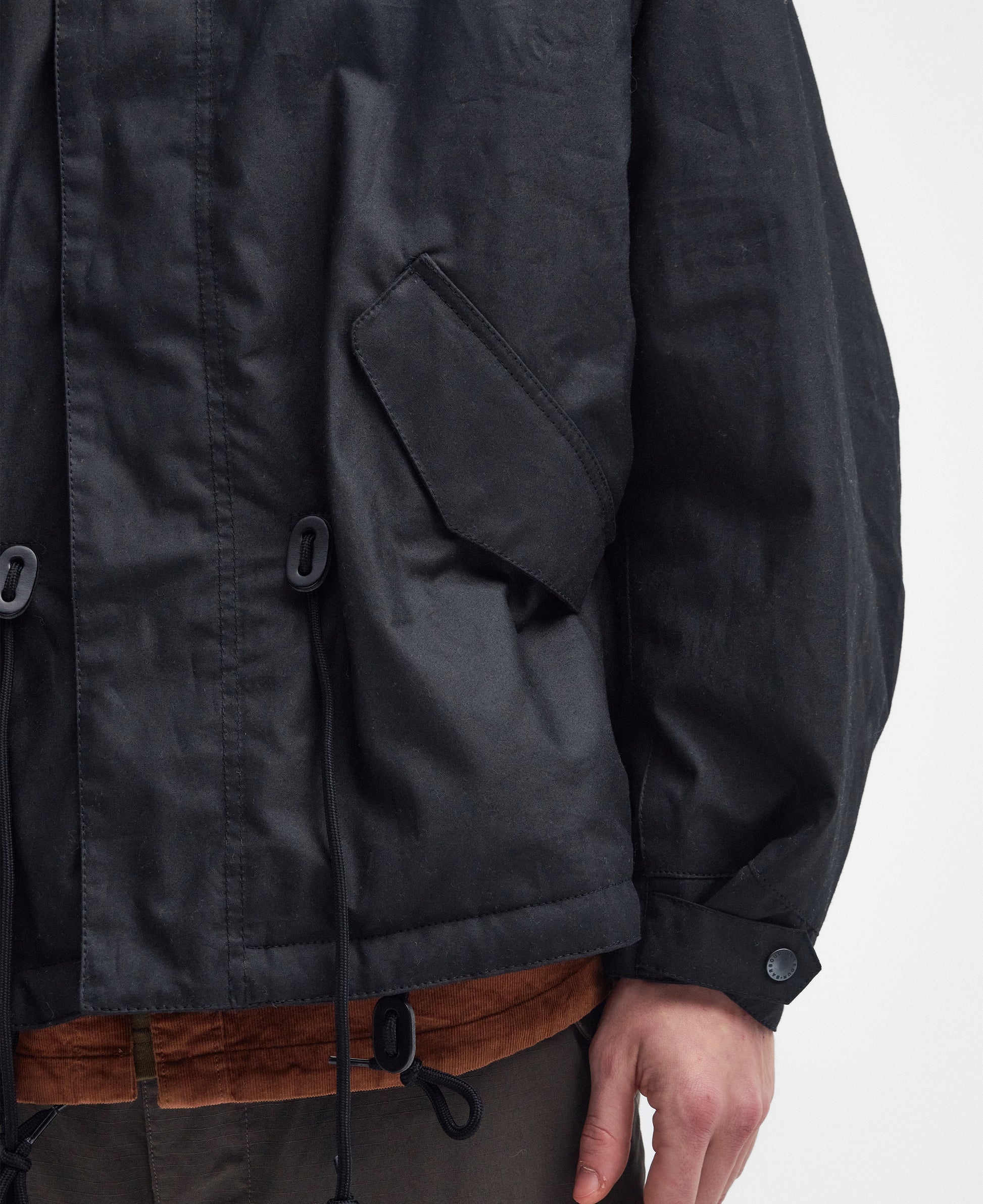 Barbour M Jacket Short Wind Waxed Parka