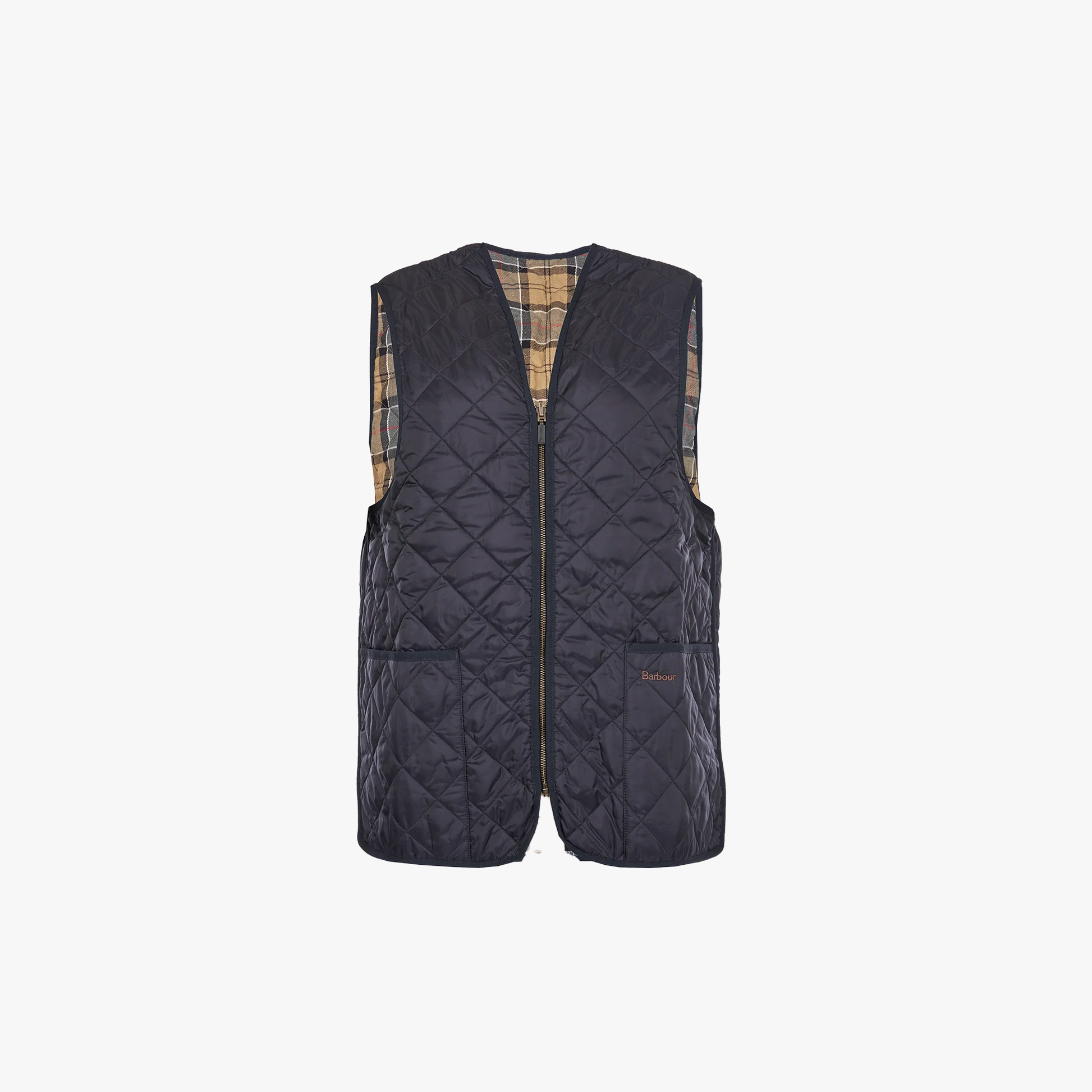 Barbour M Liner Vest Navy / 36 Men's Quilted Zip-In Liner