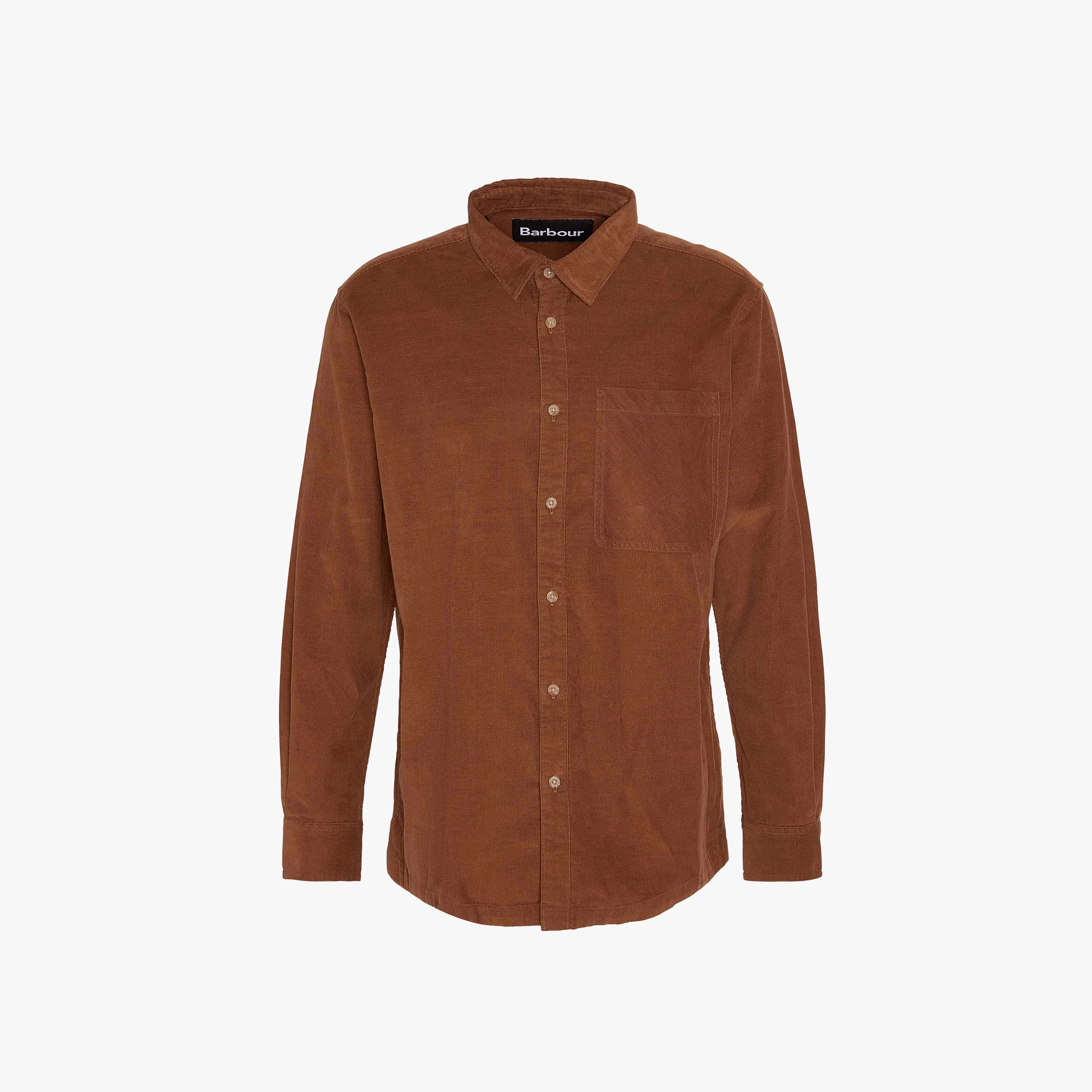 Barbour M LS Button Down Shirt Sandstone / S Burlington Oversized LS Cord Shirt