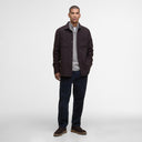 Barbour M Overshirt Marlow Tailored Wool Overshirt - Dark Oak