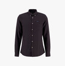 Barbour M Shirt Buckley Tailored Herringbone Shirt - Dark Oak
