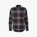 Barbour M Shirt Midnight Oak Tartan / S Dunoon Tailored Tartan Shirt - Midnight Oak Tartan