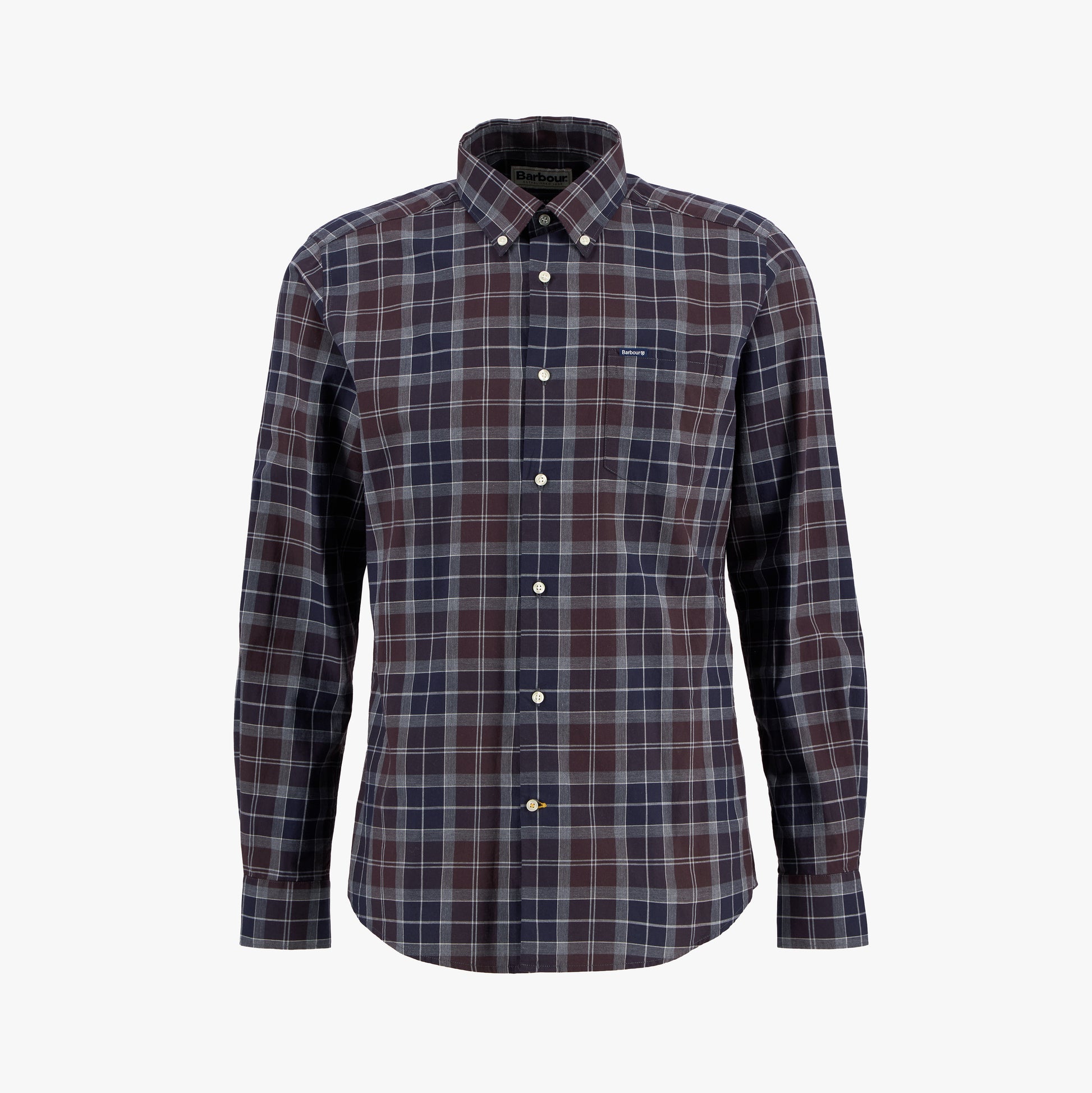 Barbour M Shirt Midnight Oak Tartan / S Wetheram Tailored Tartan Shirt